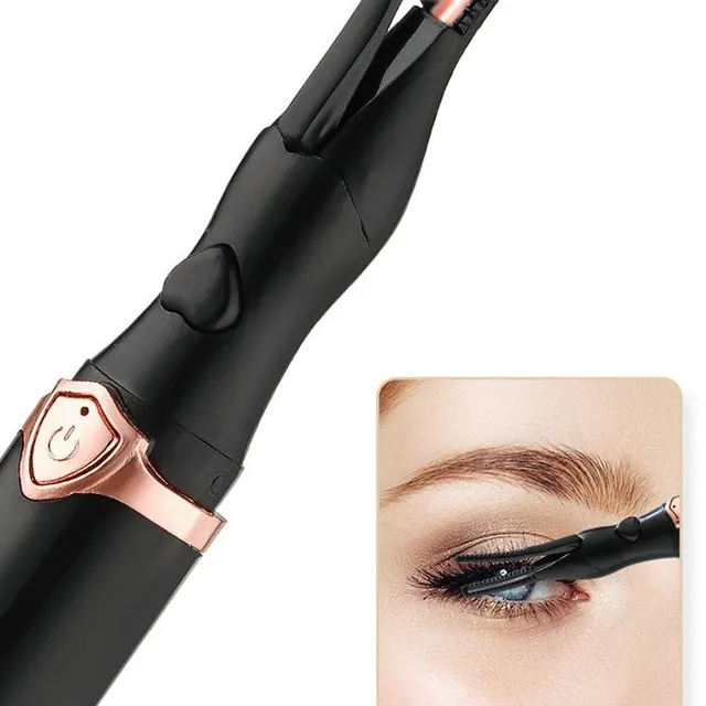 Rechargeable portable eyelash curler