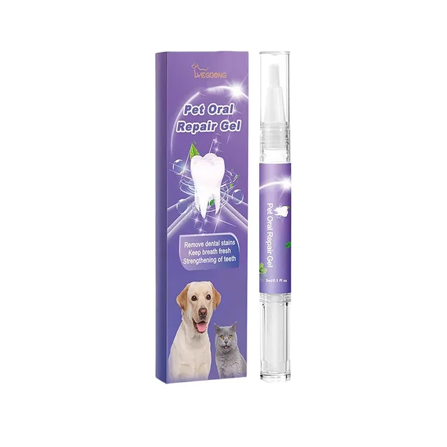 Pen for cleaning teeth for dogs and cats Removes dental stone and bad breath Whitening pen for dogs and cats