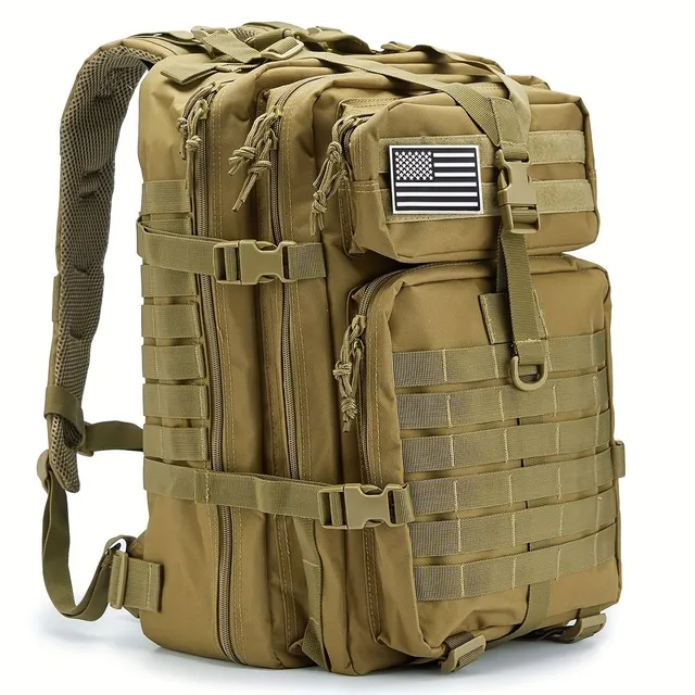 Load up your world: Tactical backpack with giant capacity - Cut the expedition without compromises