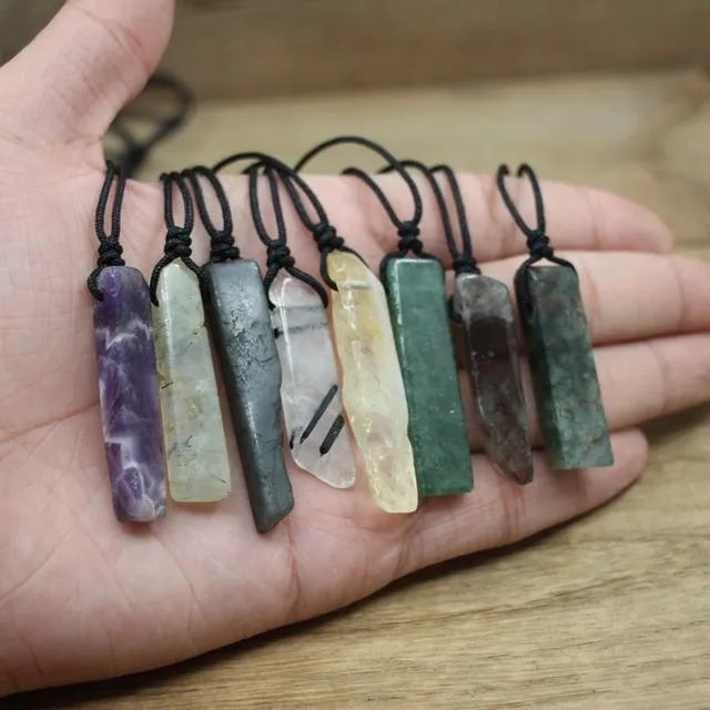 Beautiful necklace with healing effects with mineral pendant - more variants Lucius