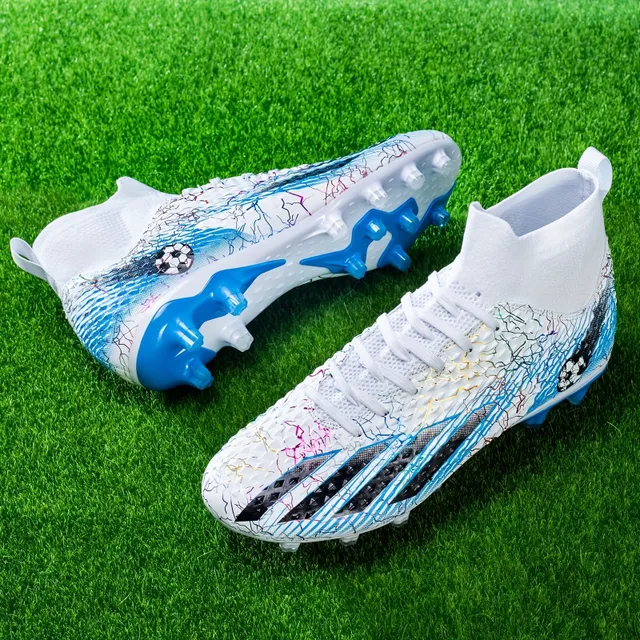 Pánské profesionální fotbalové boty - Protiskluzové AG kolíky, lehké běžecké boty, venkovní trávník, Super Bowl soutěž a trénink