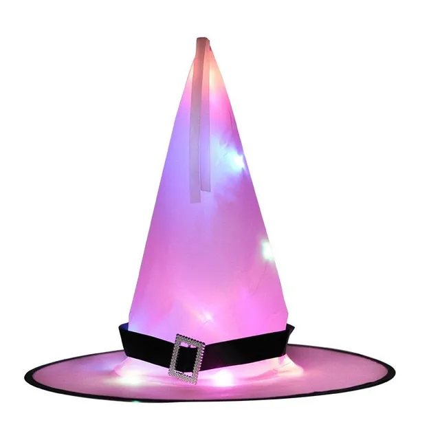 Witch hat with LED light