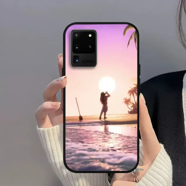 Coque en silicone de luxe pour téléphones Samsung avec des motifs des personnages préférés du film Vaiana 2