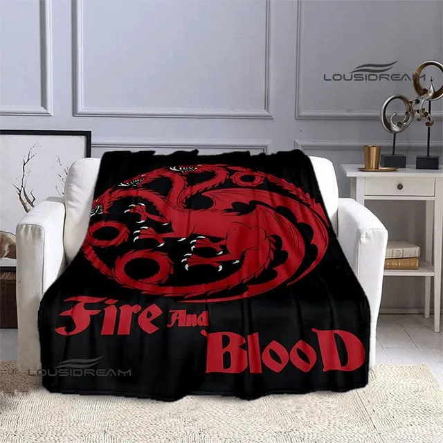 Pătură plăcută din flanel Game of Thrones