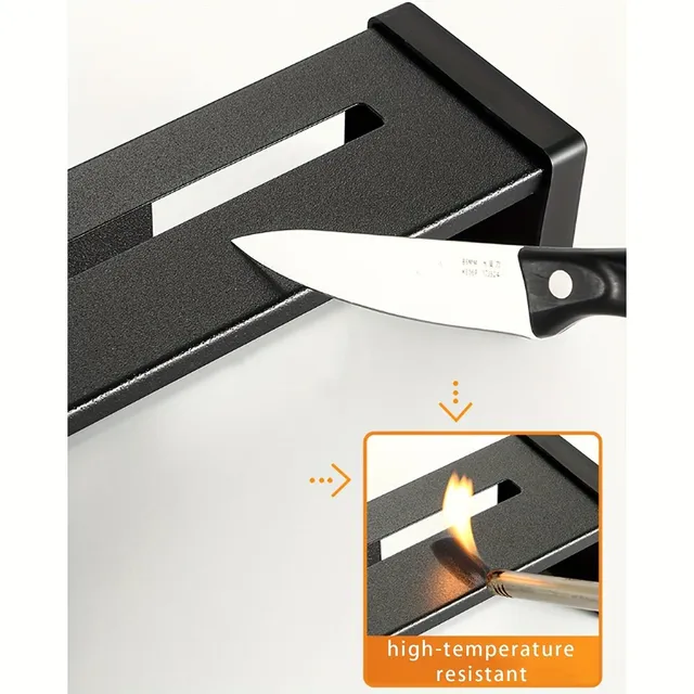 Wall multi-function knife holder and crockery with hooks