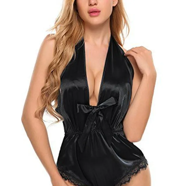 Lenjerie de noapte sexy din satin pentru femei Brithany