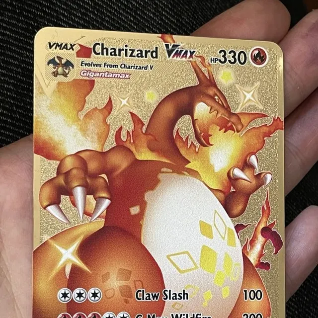 Karta kolekcjonerska pokemon - wersja metalowa