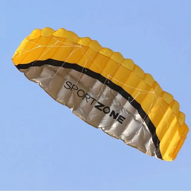 Large flying kite in the shape of a parachute - 4 colours