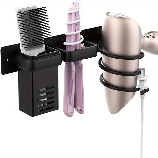 1pc Hair dryer holder and locker stand for iron and hair curler