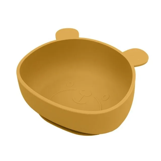 Silicone bowl with ears