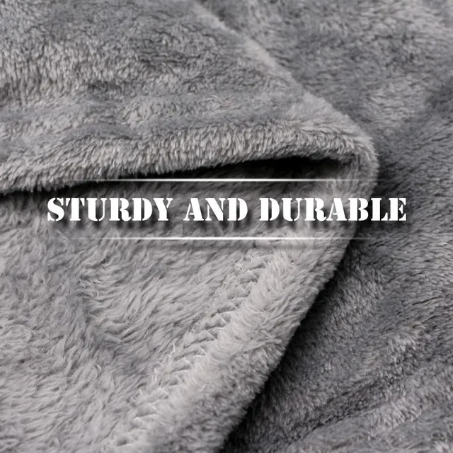 Lightweight thin mechanical flannel blanket Super warm soft blankets