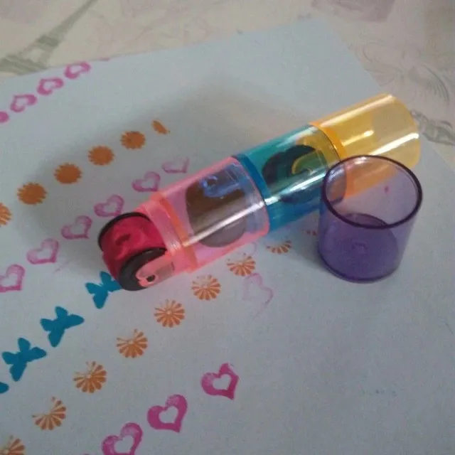 Baby roller with ink pad 3 pcs