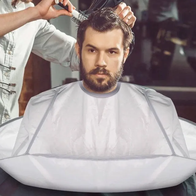 Hairdresser's hair catcher - protective collar