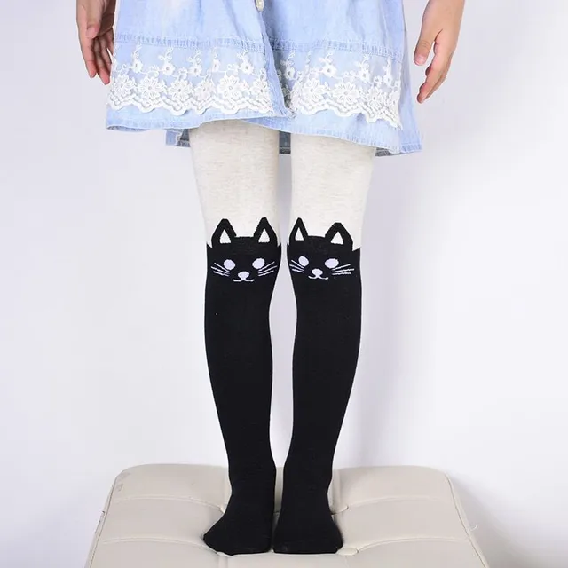 Children's tights with motifs