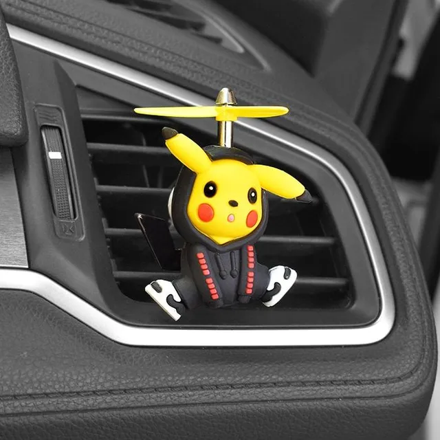 Aranyos illatos dekoratív Pikachu autóhoz