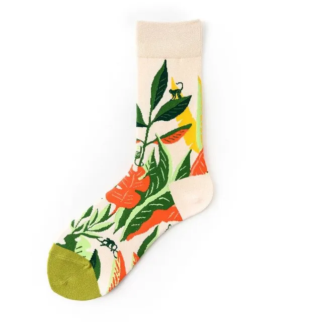 Funny socks with motifs