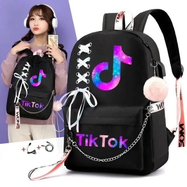 Backpack Tik Tok ivory