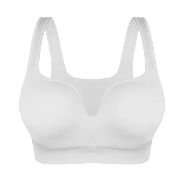 Sexy women running sports push-up bra