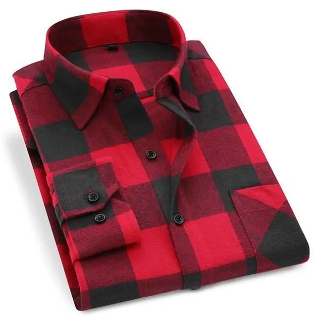 Men's flannel shirt dtf24 3XL