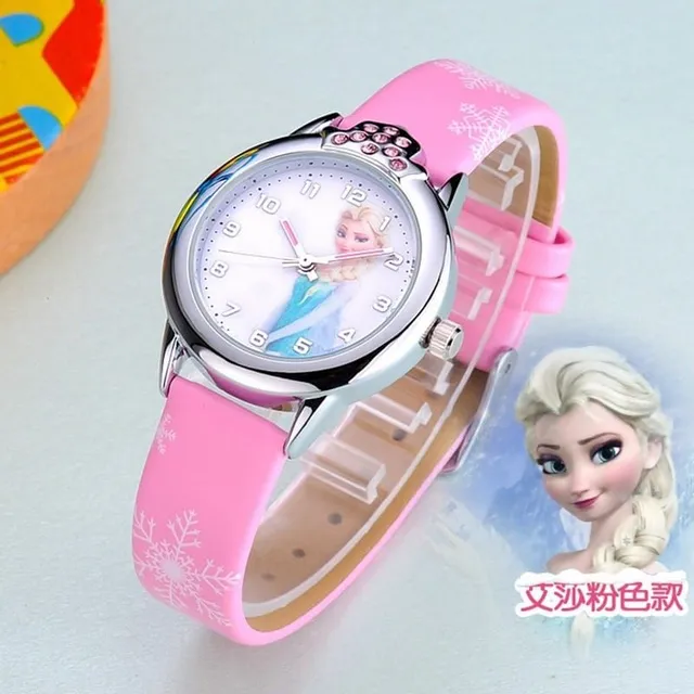 Zegarek na rękę dla dziewczynek | Ice Kingdom pink