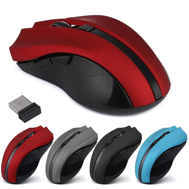 Optical wireless mouse silent