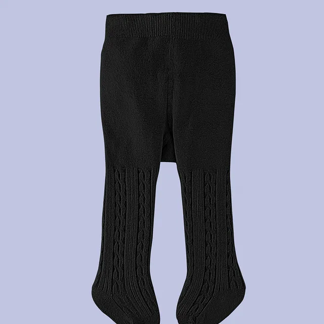 Kids cute knitted pantyhose