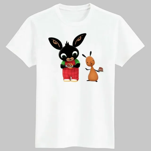 Baby stylish T-shirt with Bing bunny printing and his friends