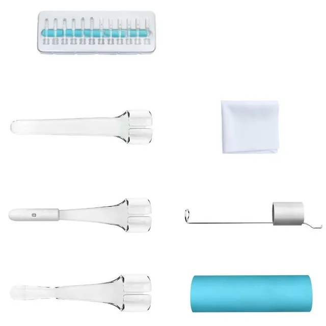 Endoscopic ear cleaning tool