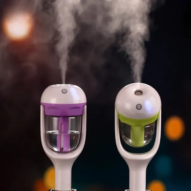 Creative mini aroma humidifier for car tanning in different colours