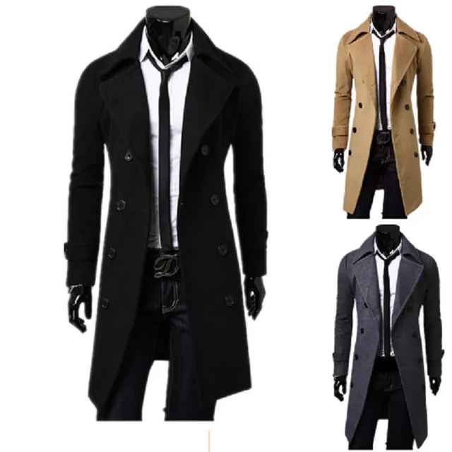 Elegant men's coat - 2 colours