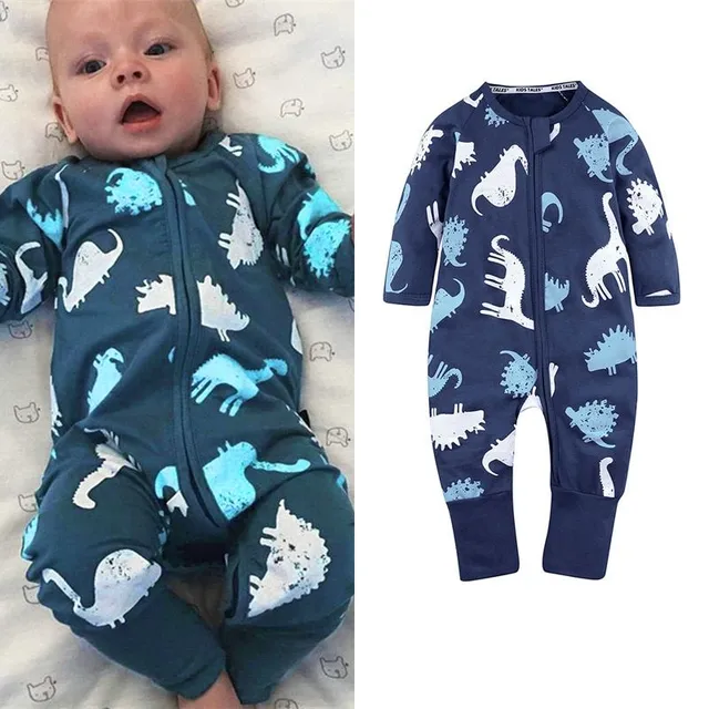 Pijamale de tranziție / costum de baie pentru nou-născuți cu motiv pentru băieți