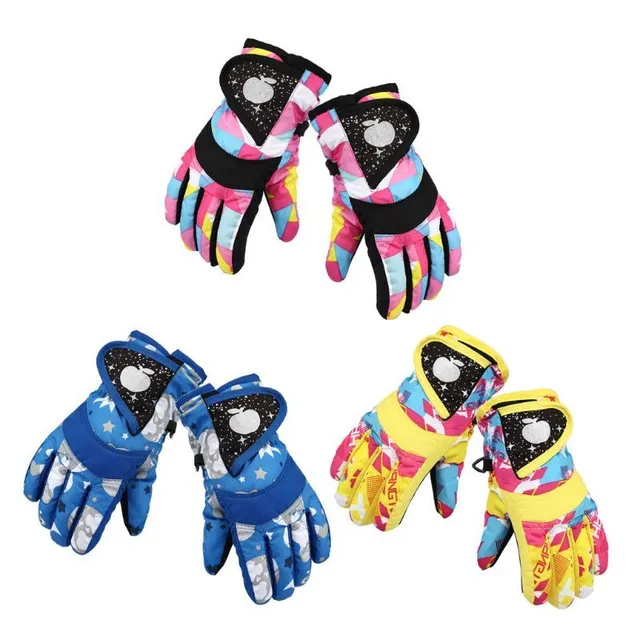 Dziecięce rękawice narciarskie Zima