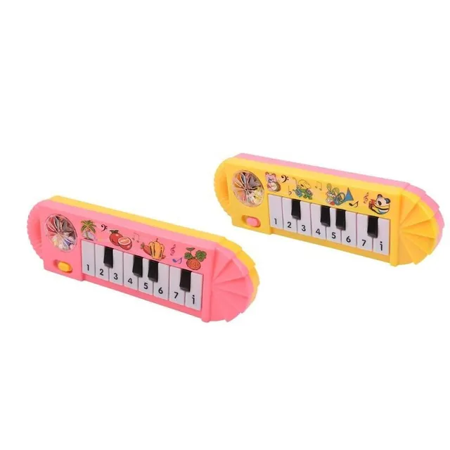 Detské mini piano s 8 klávesmi - 2 farby