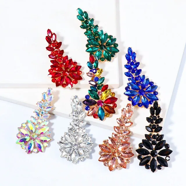 Beautiful earrings with rainbow effect Liliane