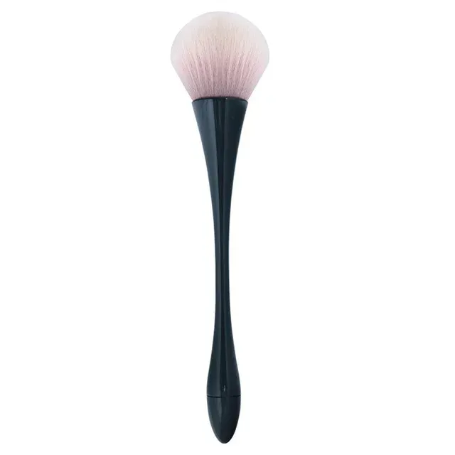 Beauty brush for powder with luxury handle - fine brush, more colored variants