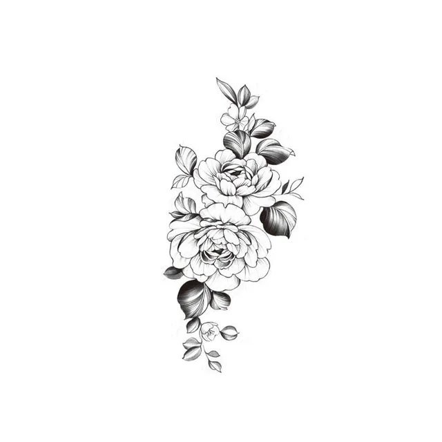 Dočasné tetování květiny 0 Elida 5