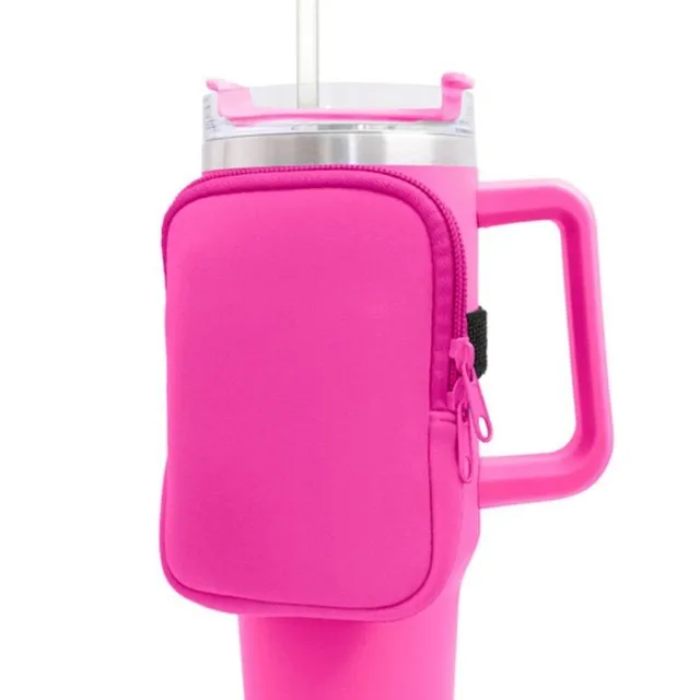 Trends modern single color pocket for small items for thermo bottle