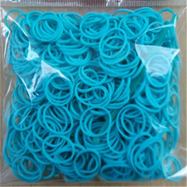 Set of silicone rubber bands for making bracelets - several colour variations Pradeep