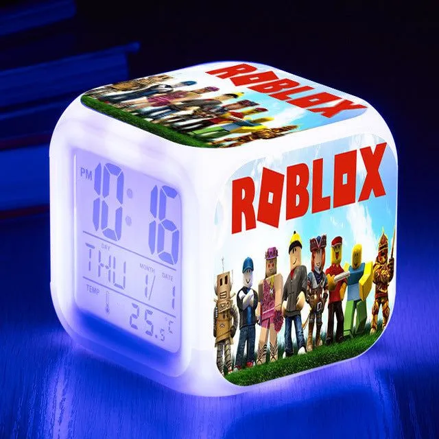 Budzik LED Roblox - więcej wariantów