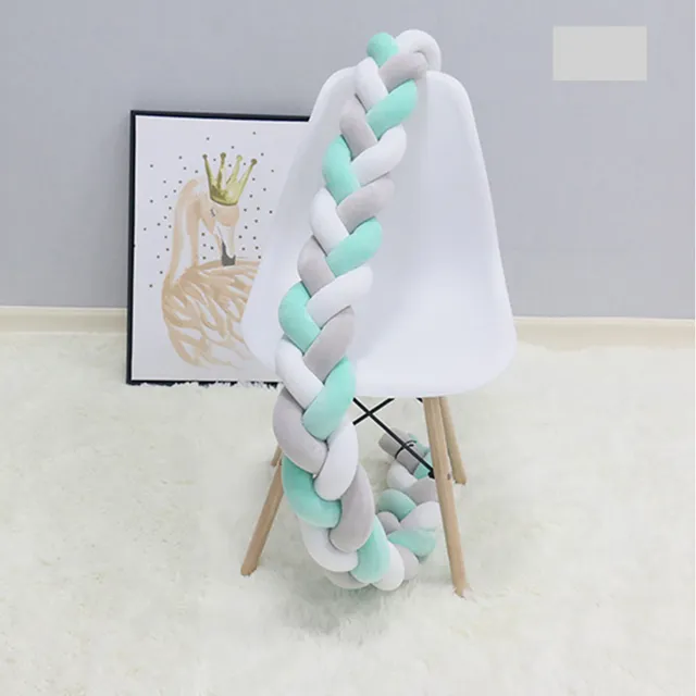 Baby knitted crib mattress cover