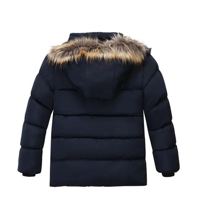 Children's long quilted winter jacket DesignStar