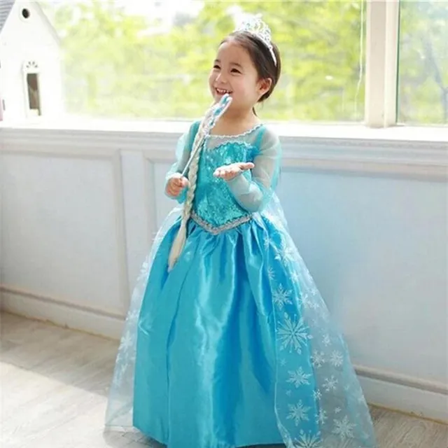 Luxury Elsa Baby Dress