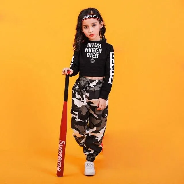 Ubrania dla dzieci do tańca hip hop