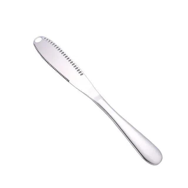 Stainless steel butter knife - quality processing, several color variants