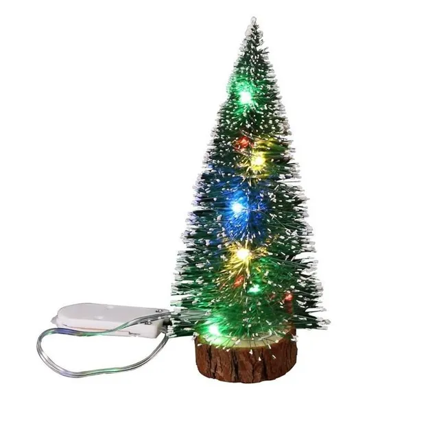 LED vánoční stromek 25 cm vícebarevná