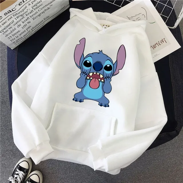 Női sportos pulóver Stitch