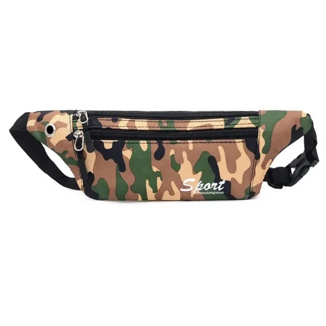 Masked sports lumbar bag for travel and leisure for boys, girls and women.