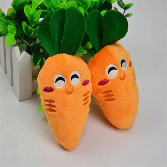 Plush carrot