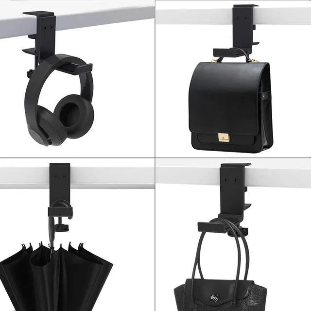 Universal adjustable alloy folding stand for headphones