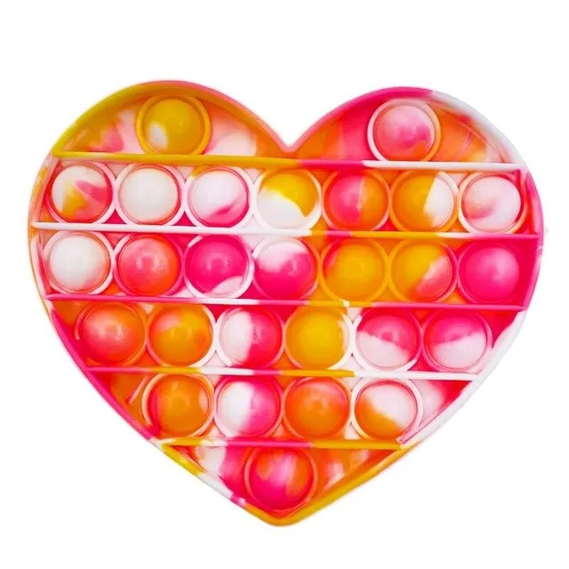 Pop it anti-stress heart toy T291